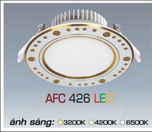 Đèn LED downlight Anfaco AFC 426-7W/9W/12W