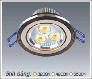 Đèn LED downlight Anfaco AFC 505D-3W