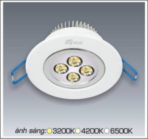 Đèn LED downlight Anfaco AFC 510B-3W.4W