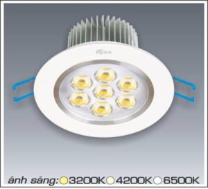 Đèn LED downlight Anfaco AFC 511B-5W.7W