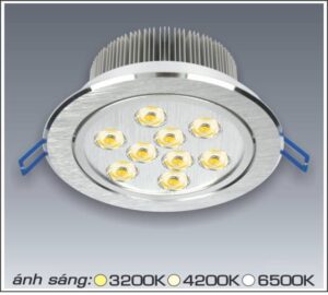 Đèn LED downlight Anfaco AFC 512-9W.12W