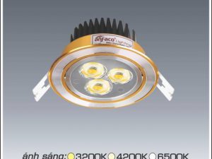 Đèn LED downlight Anfaco AFC 516-3W