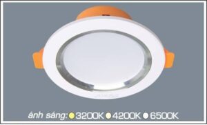 Đèn LED downlight Anfaco AFC 525A-12W