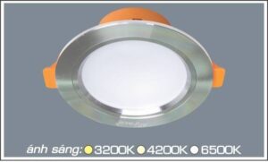 Đèn LED downlight Anfaco AFC 525B-7W.12W