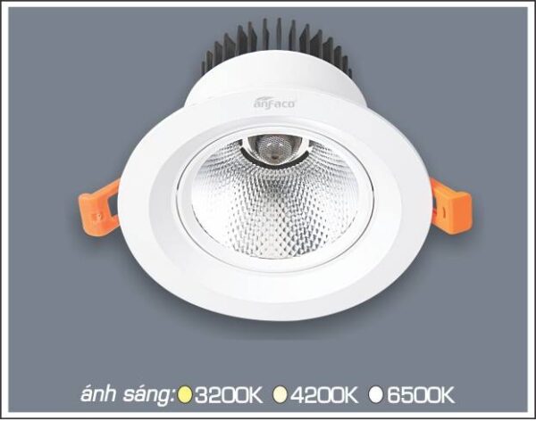 Đèn LED downlight Anfaco AFC 727-7W.12W.18W