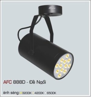 Đèn LED Spotlight Anfaco gắn đế AFC 888D-7W.12W