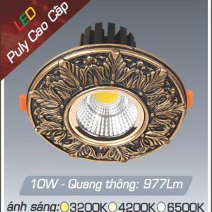 Đèn LED downlight Anfaco AFC Puly 01-10W