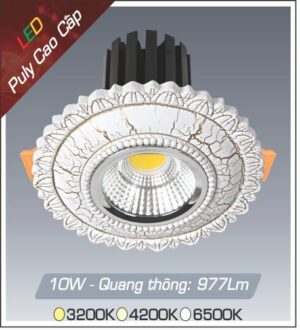 Đèn LED downlight Anfaco AFC Puly 04-10W