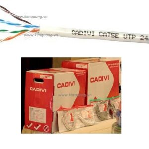 Cáp mạng Cadivi LAN CAT 5E UTP 24 AWG