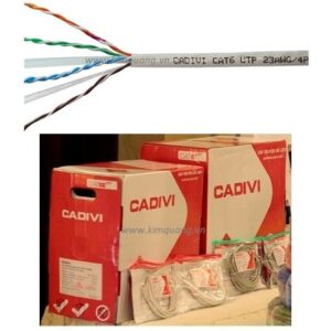 Cáp mạng Cadivi LAN CAT 6 UTP 23 AWG