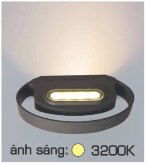 Đèn LED Anfaco AFC gắn vách 02-4W