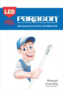 Bảng giá đèn led Paragon mới nhất 2026