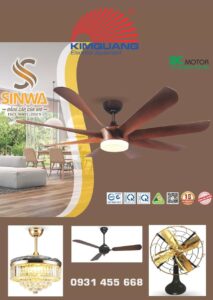 Catalogue & bảng giá quạt Sinwa