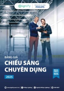 Catalogue – bảng giá đèn LED Philips chuyên dụng 2025