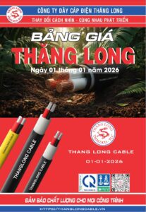 Bảng giá dây cáp điện TLC Thaloco Thăng Long 2026
