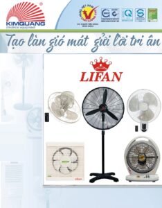 Catalogue quạt Lifan