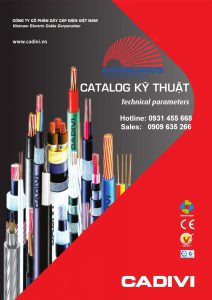 Catalogue kỹ thuật dây cáp điện Cadivi