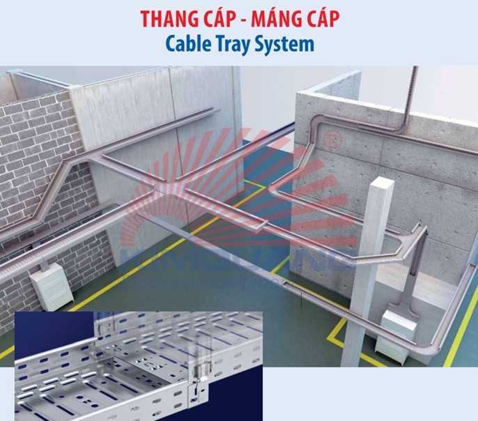 thang máng cáp điện