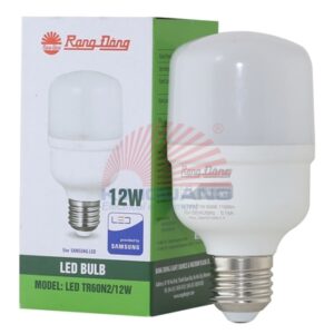 Rạng Đông Bóng đèn LED Bulb trụ nhôm nhựa 12W