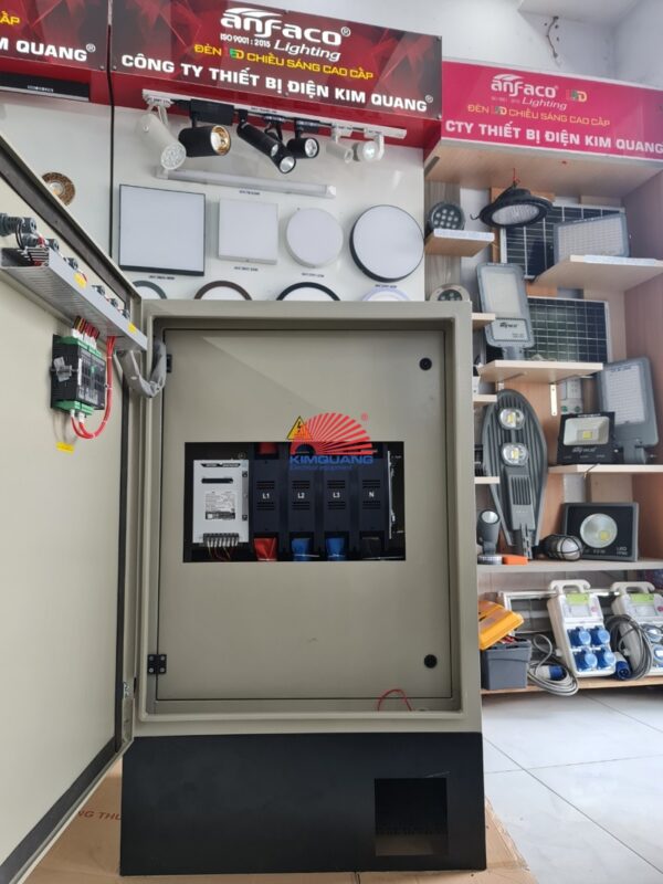 Tủ điện ATS Vitzro chuyển nguồn tự động & bộ điều khiển Smartgen cho tòa nhà