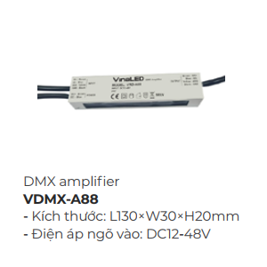 VinaLED DMX amplifier VDMX-A88