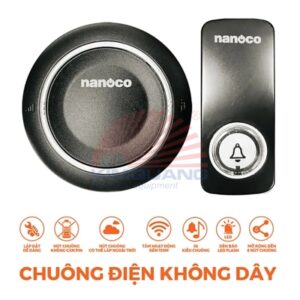 Nanoco Chuông điện không dây không dùng pin ND153BK