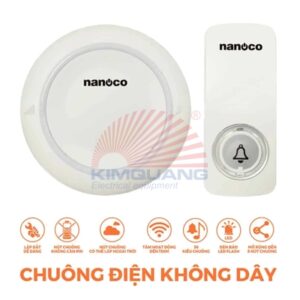 Nanoco Chuông điện không dây không dùng pin ND153W