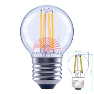 Bóng Osram Led Filament LDE G45 4W E27